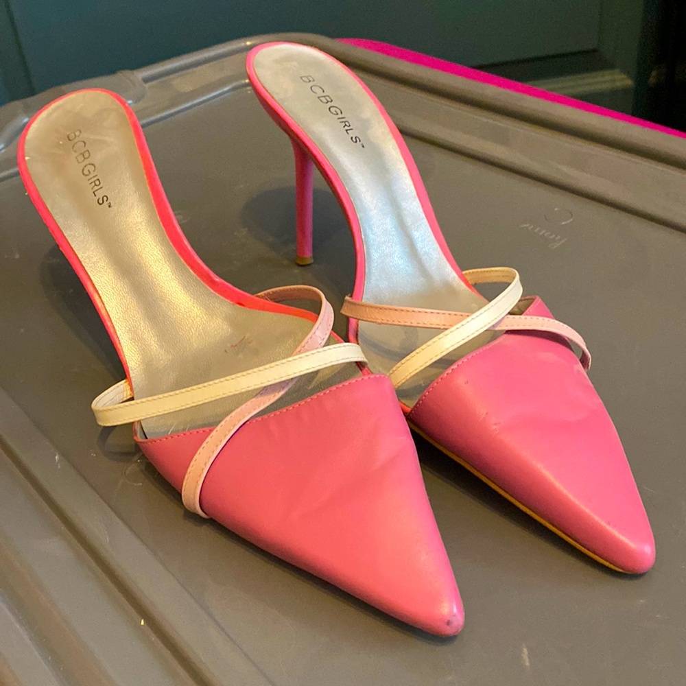 BCBG mules